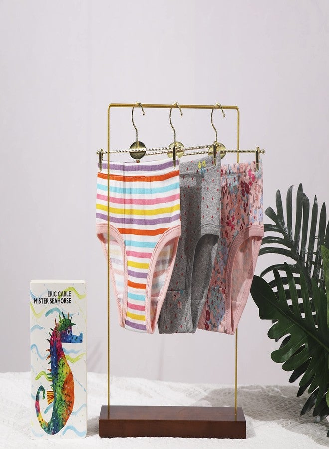 Winging Day Big Girls Soft Cotton Briefs Assorted of Prints Underwear Size 10 (6-Pack) - Image 2